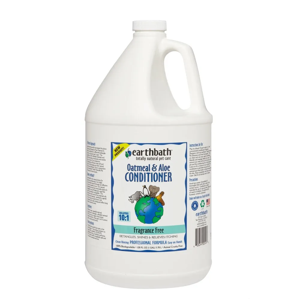 20% OFF: Earthbath Oatmeal & Aloe Fragrance Free Conditioner