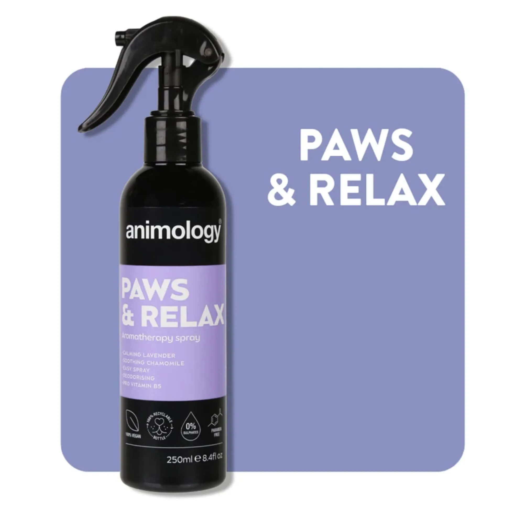 Animology Paws & Relax Aromatherapy Spray 6 x 250ml