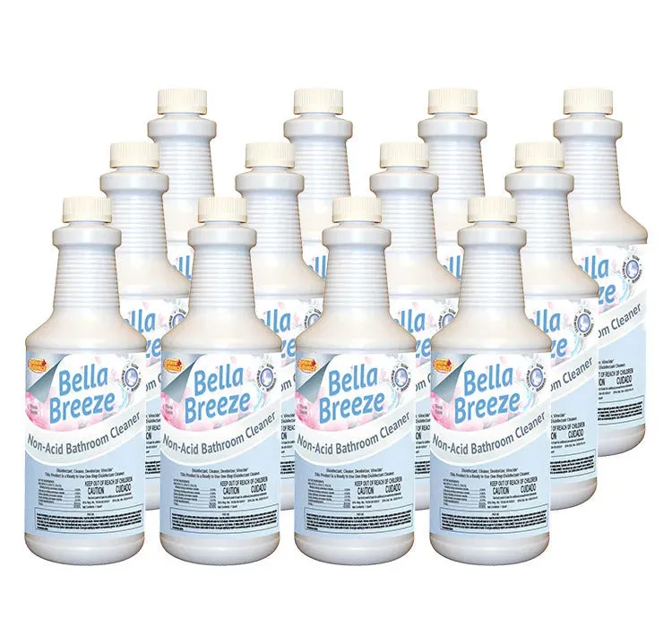 BellaBreeze Non-Acid Restroom Cleaner, 1 Quart