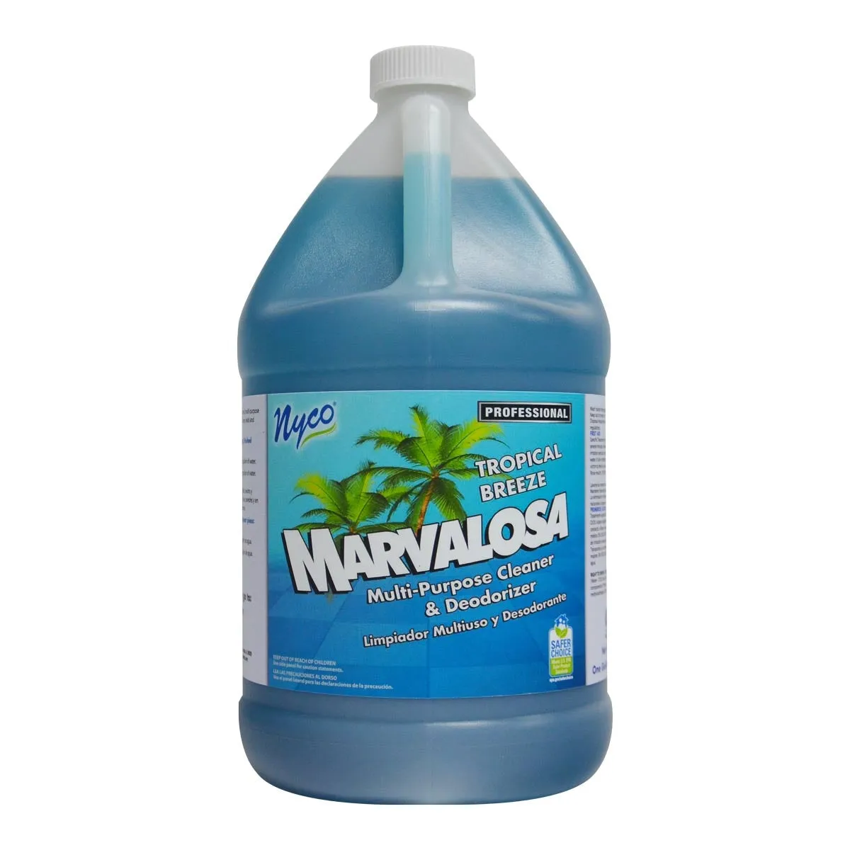 Nyco® Marvalosa Tropical Breeze Multi-Purpose Floor Cleaner & Deodorizer (1 Gallon Bottles) - Case of 4