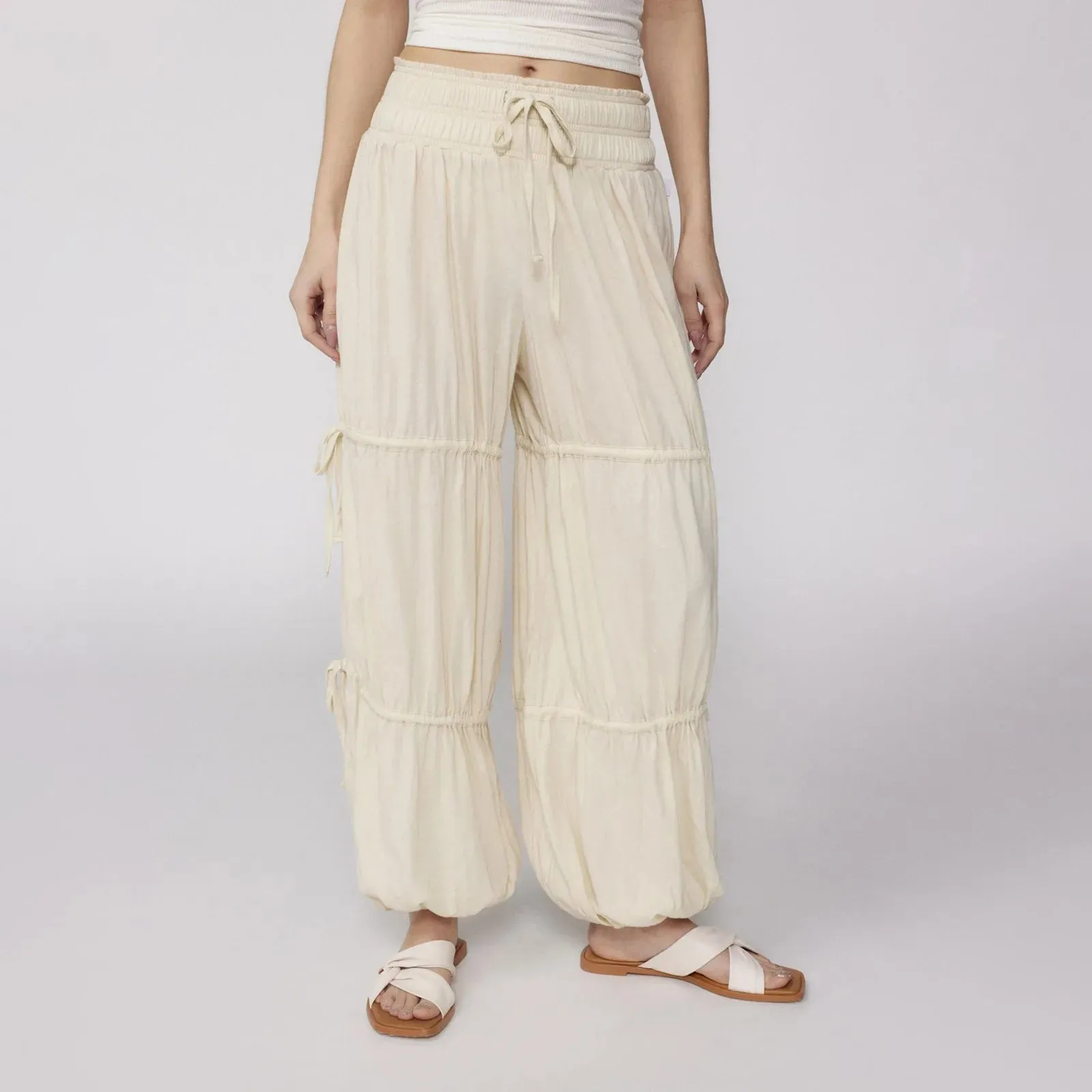 OASIS LINEN BLEND PANTS