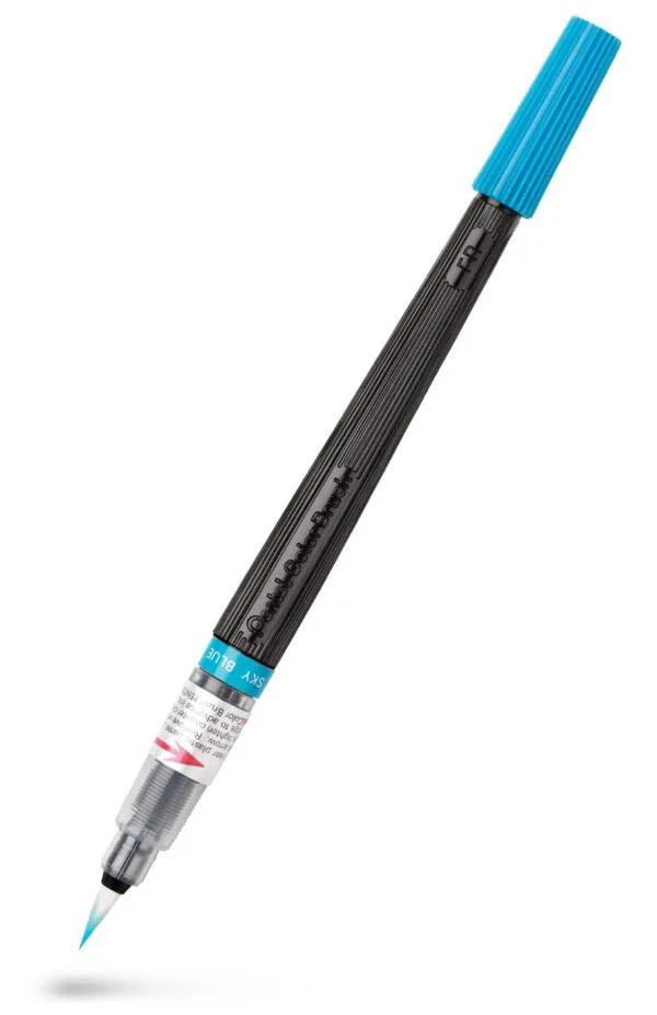 Pental Color Brush in Blister Pack Steel Blue