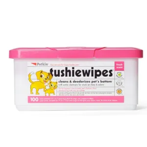 Petkins Tushie Wipes 100 Pack