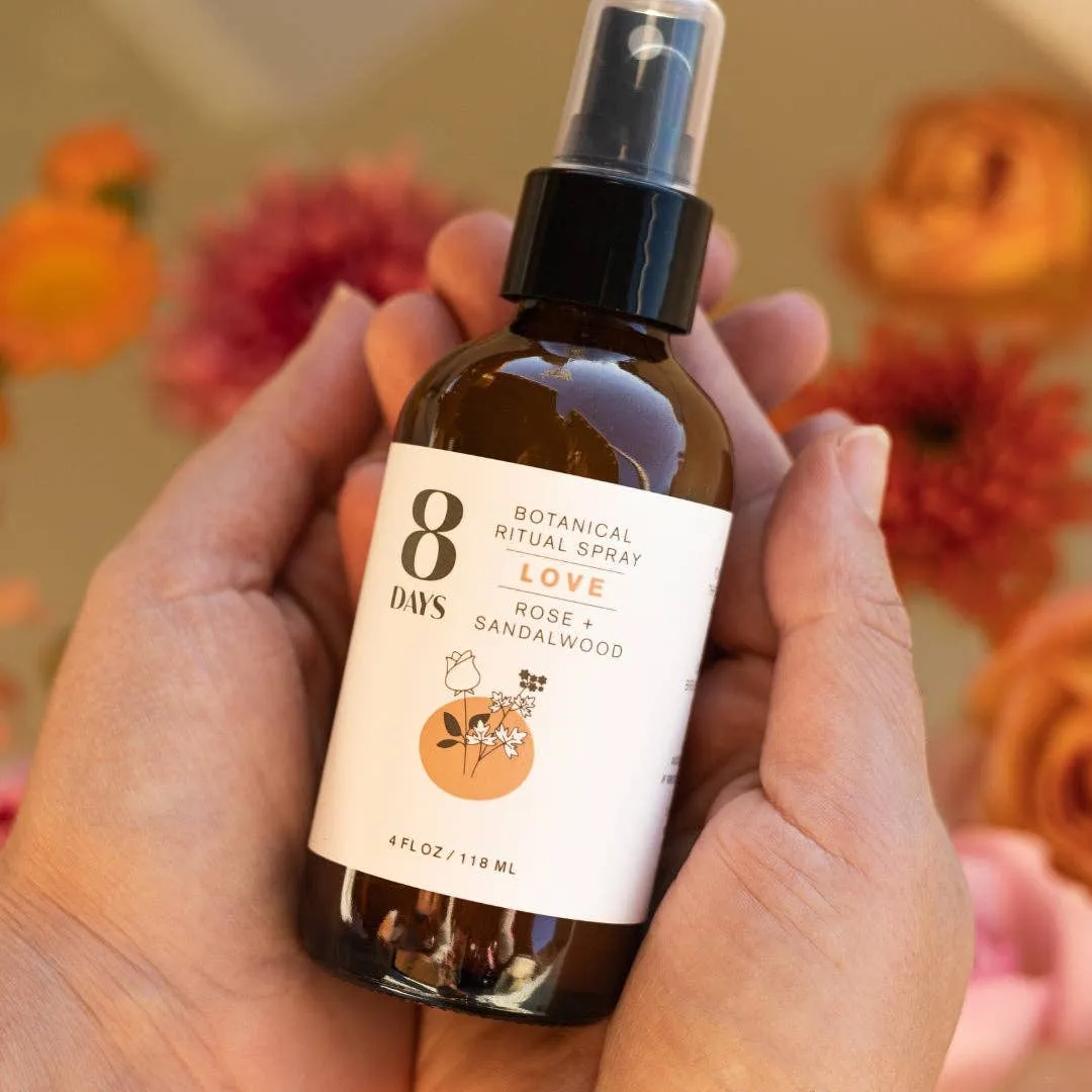 Rose & Sandalwood, Love Botanical Room Spray