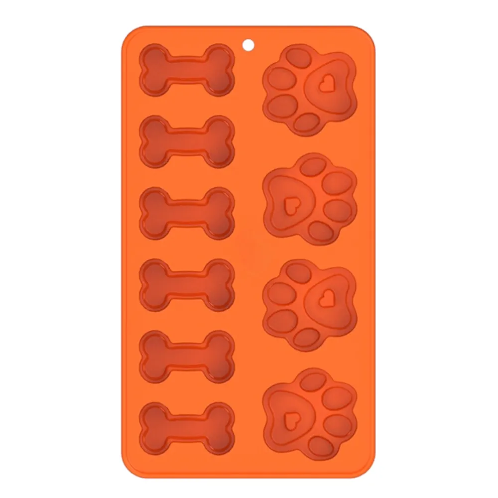 Talking Dog Club Treat Silicon Mould for Dogs (Orange)