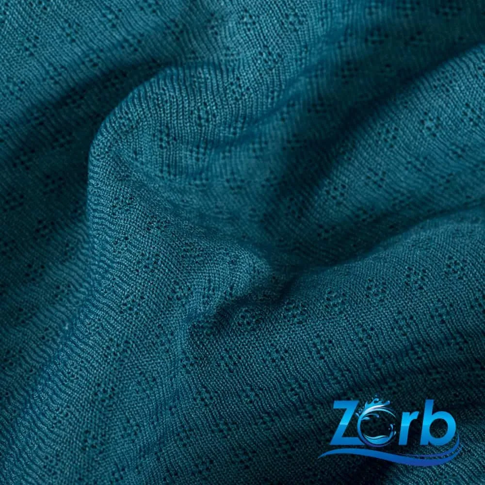 Zorb® 3D Stay Dry Dimple LITE Silver Fabric (W-227)