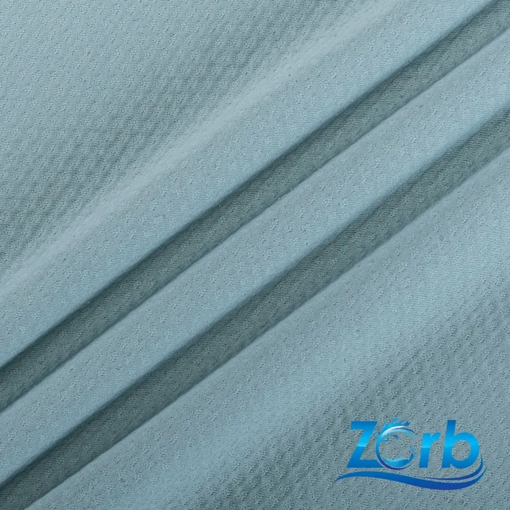 Zorb® 3D Stay Dry Dimple LITE Silver Fabric (W-227)