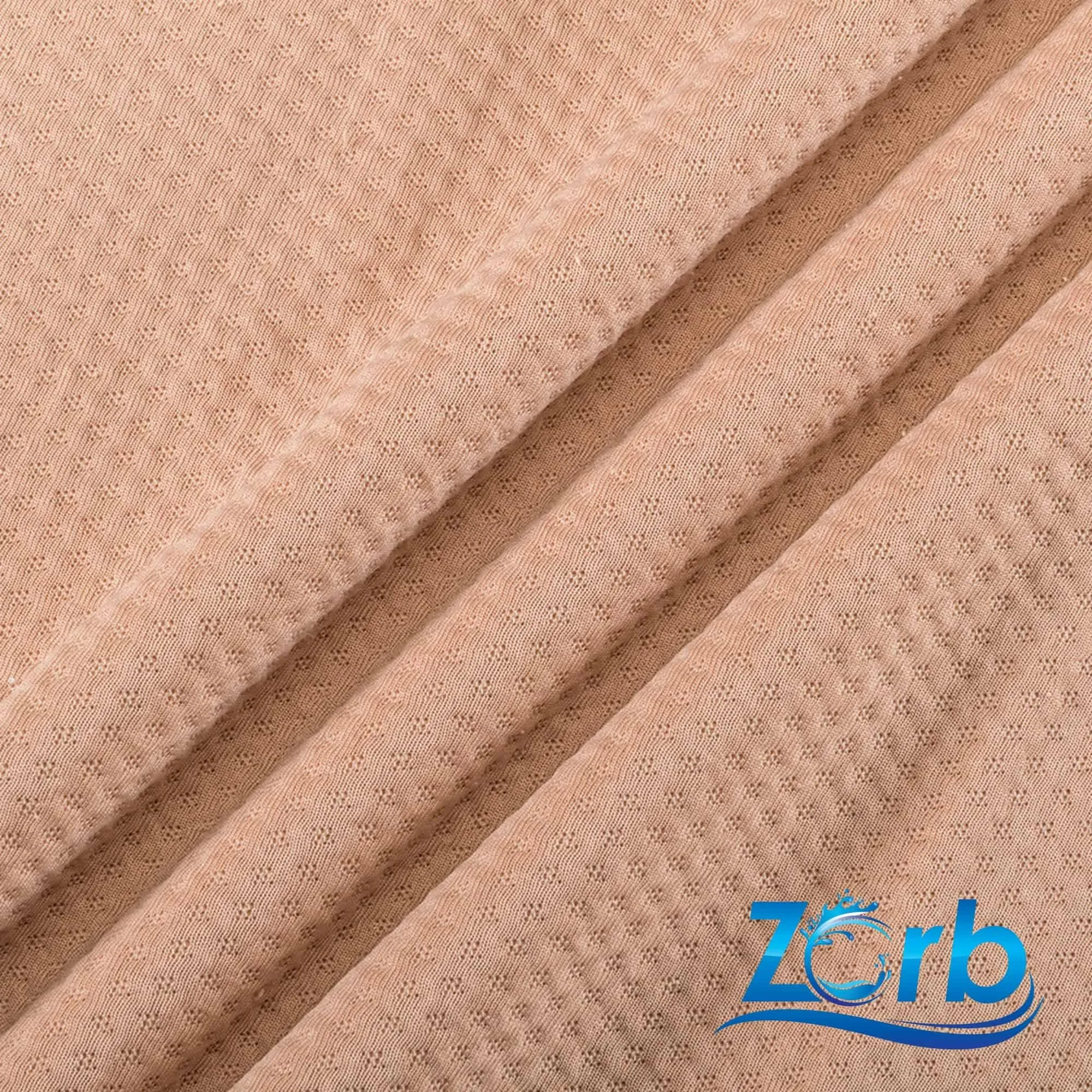 Zorb® 3D Stay Dry Dimple LITE Silver Fabric (W-227)